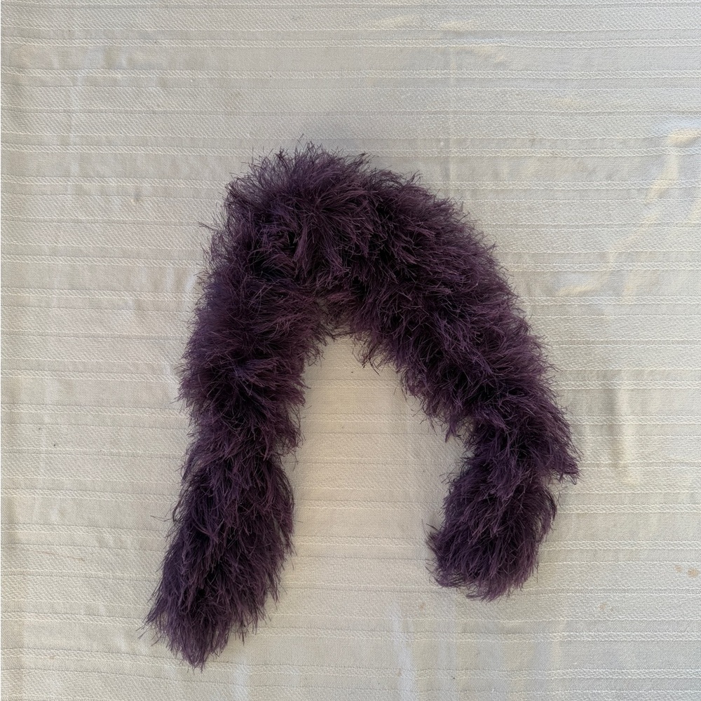 Purple Feather Boa